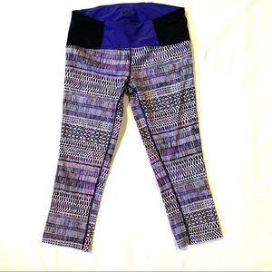 Prana Cropped Leggings-size small